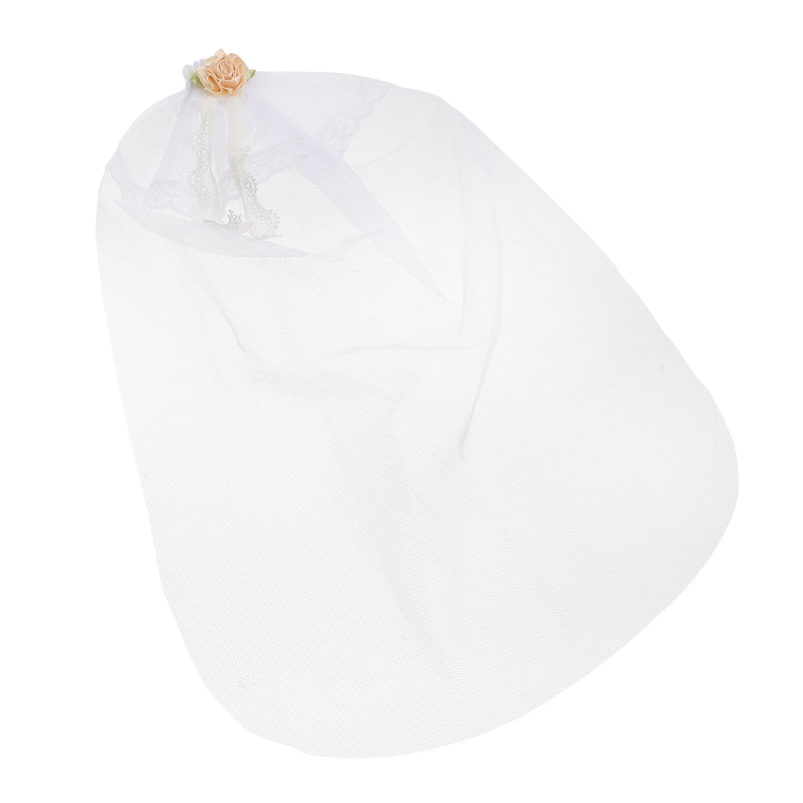2 pezzi mini velo accessori da sposa piccola garza copricapo da sposa per matrimoni fotografia gioco creativo velo da sposa
