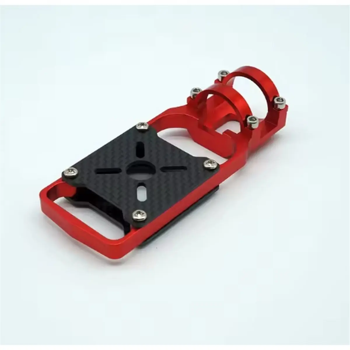 Drone Accessories Diy Quadcopter Frame Kit Parts Accessories Carbon Tube Metal Aluminium Alloy Motor Mount Seat Red