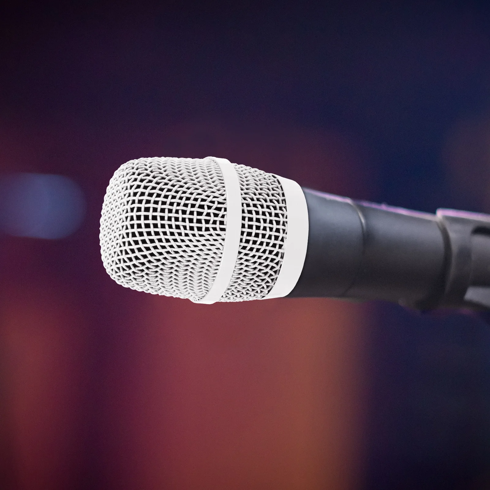 

Microphone Metal Ball Head Replacement Grille for Cordless and Cored Mics Heavy-Duty Metal Construction Mic Parts for Reliable