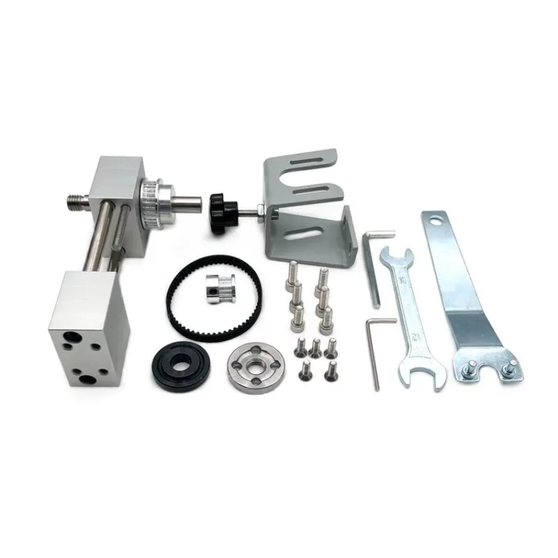Lifting table saw spindle DIY chainsaw accessories Unpowered drive shaft Precision small cutting machine bearing seat
