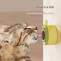 The Catnip Cat Wall Stick-on Ball Toy Scratchers Treats Healthy Natural Removes Balls to Promote Digestion Cat Grass Snack