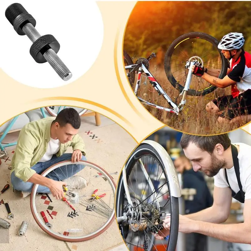 Square Hole Spline Bottom Bracket Removal Anti Drop Auxiliary Tool  Bike Remover Fixing Rod Cycling Repair tools accessories