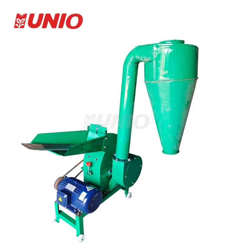 

Многофункциональная, популярная молотковая дробилка для измельчения рисовой шелухи, кукурузы, зерна, кормов для свиней и животных