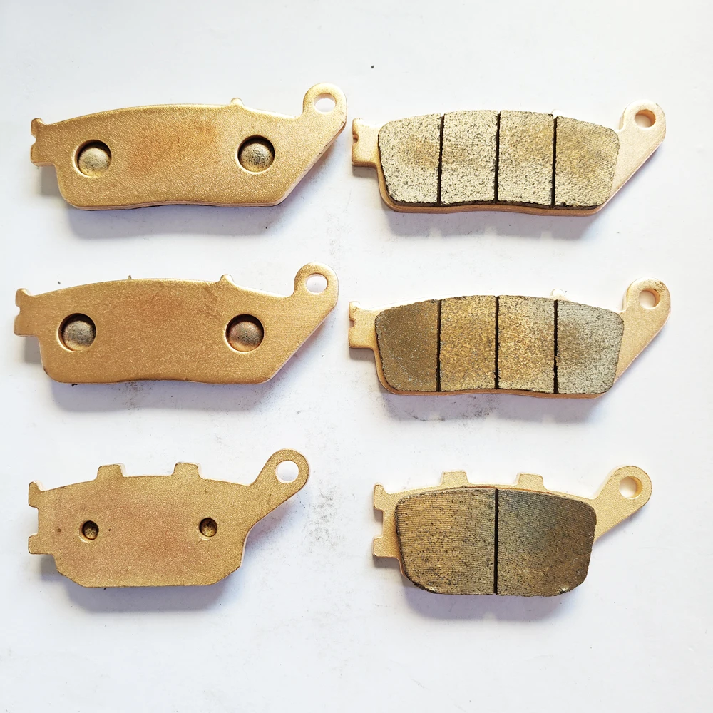 

Спеченные передние и задние тормозные колодки для HONDA CBF1000 без ABS, модель 2006, 2007, 2008, 2009, 2010