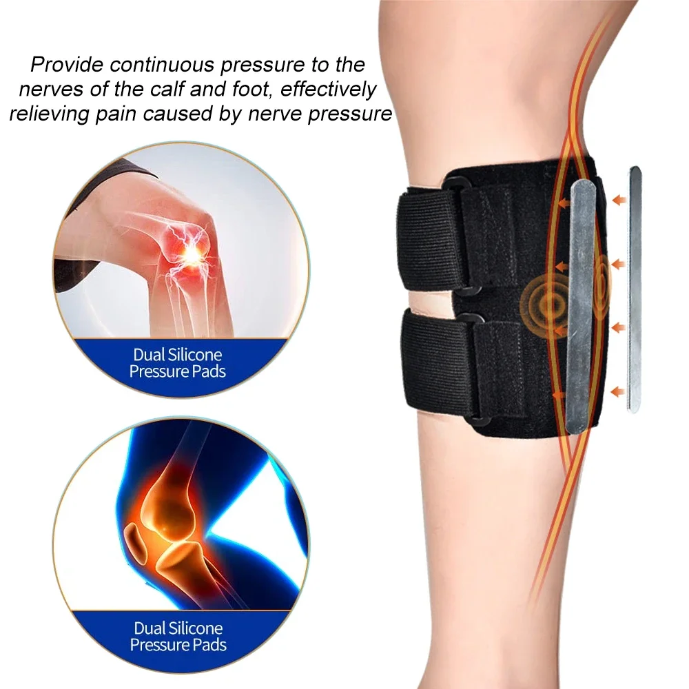 1Pcs Sciatica Pain Relief Devices, Calf Sciatica Pain Relief Brace for Sciatica, Sciatic Nerve Brace, Sciatica Nerve Pain Relief