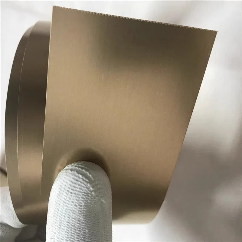 1 metro c5210 tira de cobre fósforo folha de estanho fósforo bronze cobre fita folha largura 5/10/15/20/30/40/50/100mm