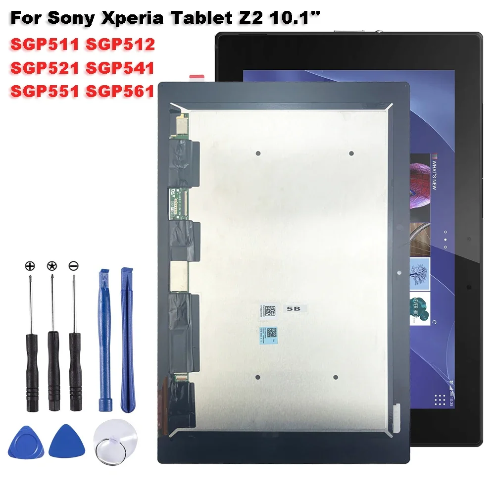 AAA+ For Sony Xperia Tablet Z2 SGP511 SGP512 SGP521 SGP541 SGP551 SGP561 LCD Display Touch Screen Digitizer Glass Assembly