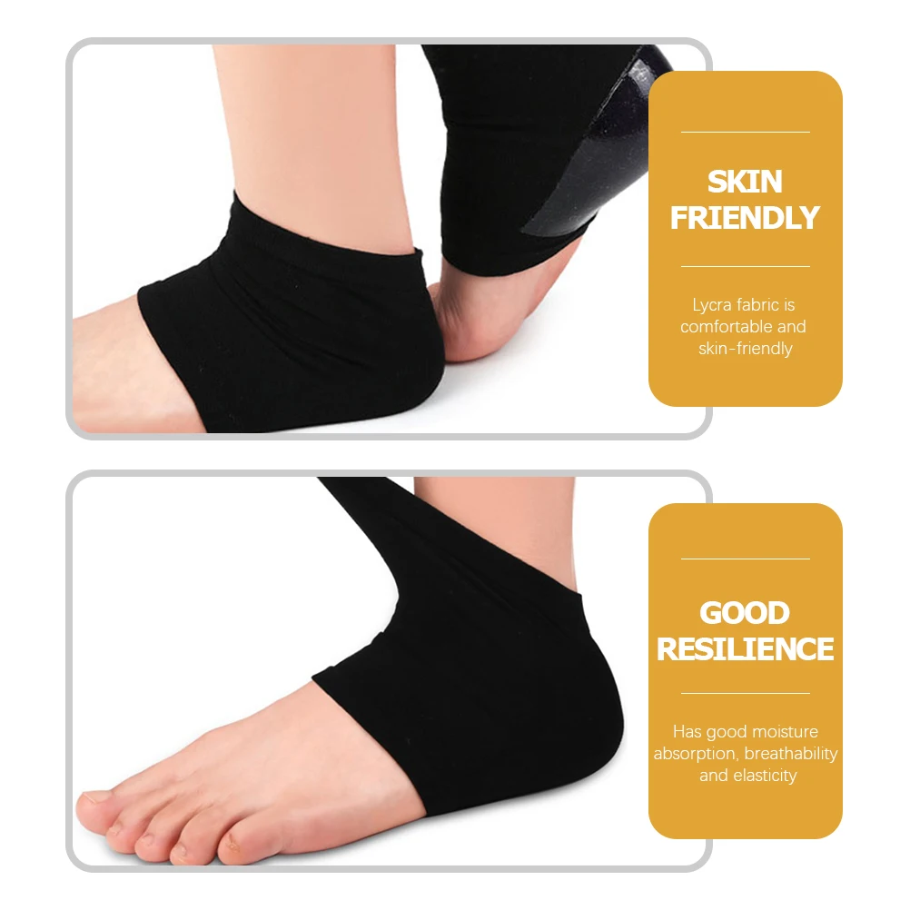 

Replaceable Heel Braces Portable Foot Support Comfortable Breathable Reusable Heel Protectors For Dry Cracked Skin Care