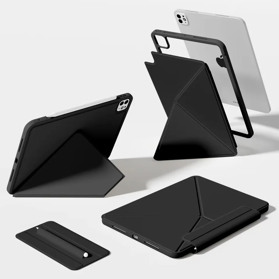 Smart Folio Cover for iPad Pro 13 2026 M5 M4 Tablet Case for iPad
