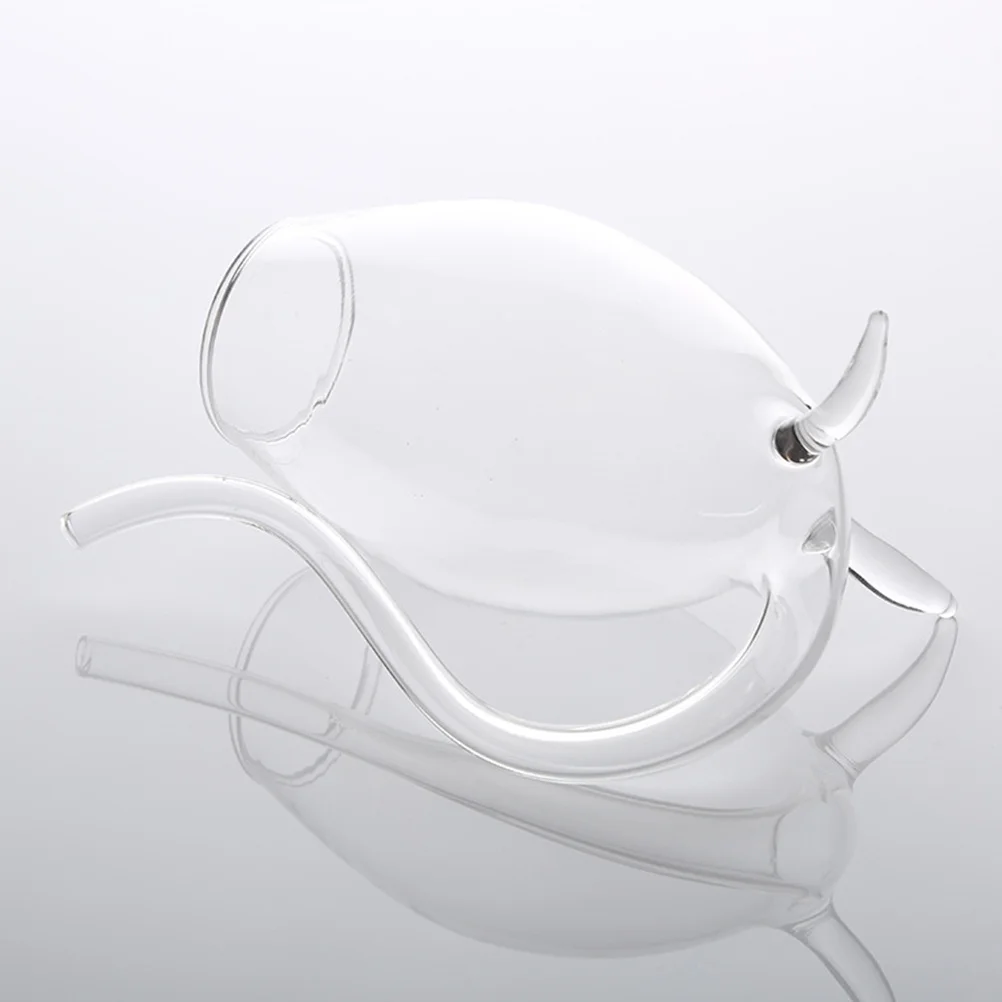 

1Pcs 310Ml Unique Wine Glass Goblet for Blood Sip Effect Curved Night Bar Supply High Quality Fun Drinking Vessel