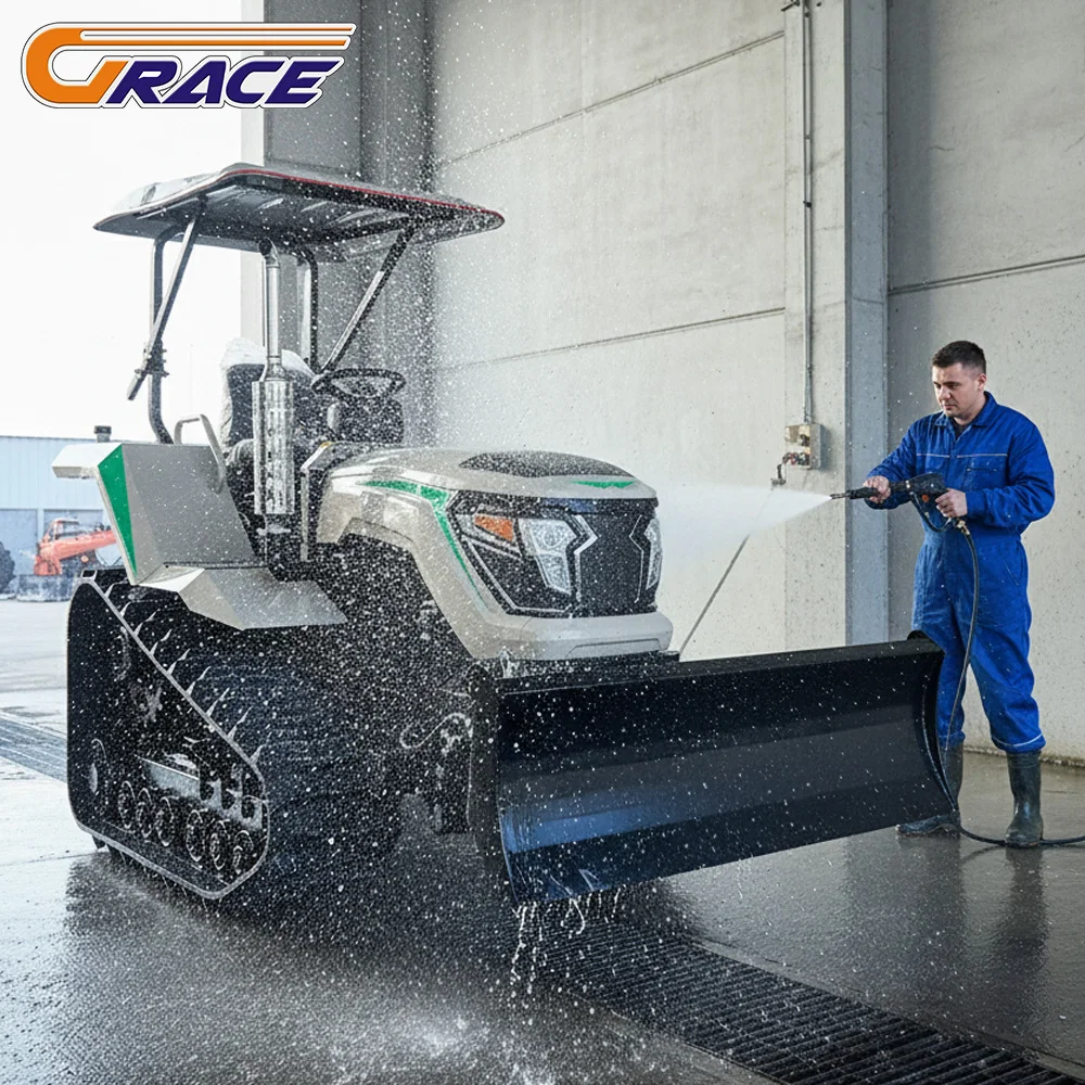 Customized 28HP Compact Utility Crawler Tractor for EPA CE Orchard Management Pruning Fruit Transportation Tasks for Sale