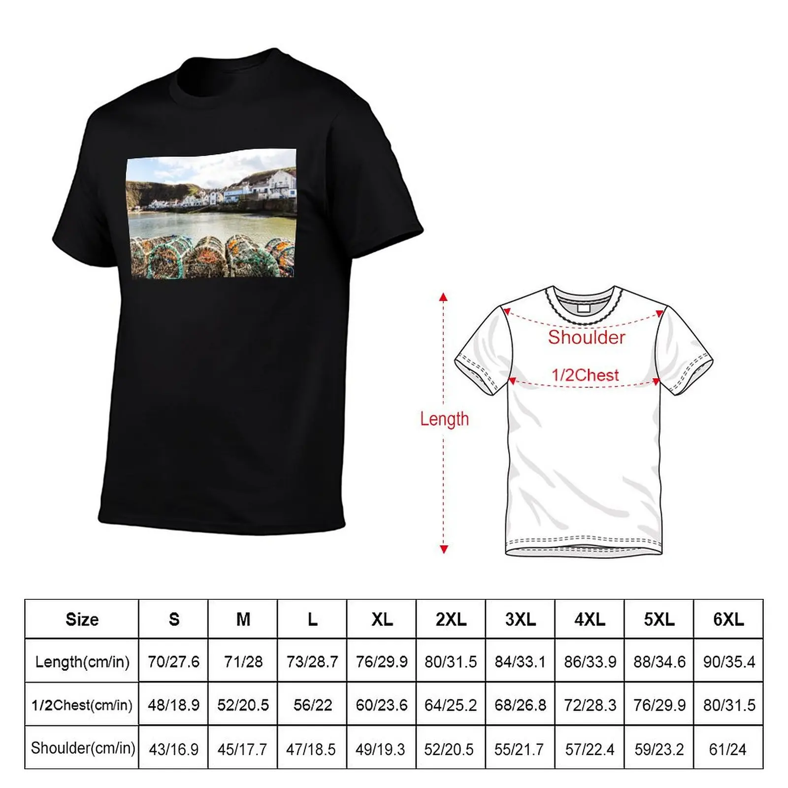 Staithes Fishing Village, Yorkshire, UK T-Shirt graphic t shirt vintage shirts graphic anime stuff workout shirts for men