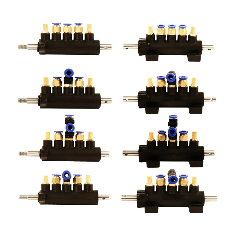 

Wheel Air Control Five Way Valves Foot Pedal Cylinders Controlling Valves Switches Fit for Tire Changer Machine