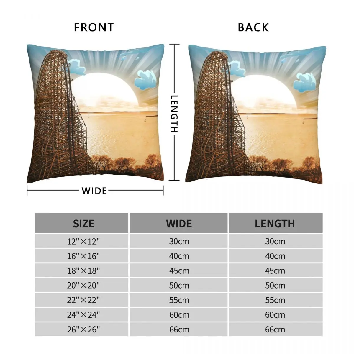 Vengeance On The Horizon Square Pillowcase Polyester Linen Velvet Pattern Zip Decorative Pillow Case Bed Cushion Cover 18