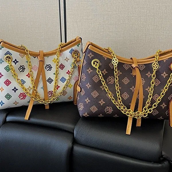 

Women's New Large Capacity Tote Bag - Luxury Feel Versatile Printed Work Bag, Fashion Shoulder & Crossbody Bag