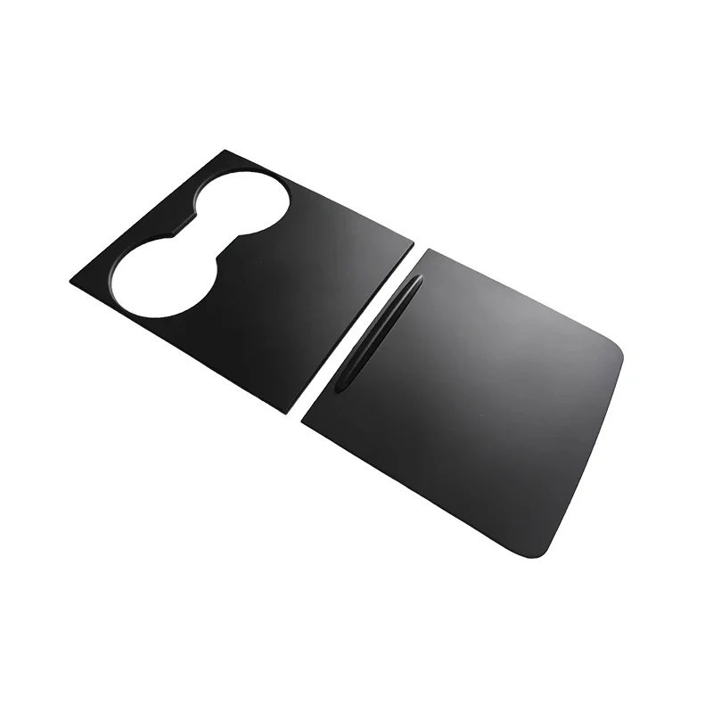 Center Console Trim Cover for Tesla Model 3/Y – Gloss Black ABS, Dashboard Replacement Panel