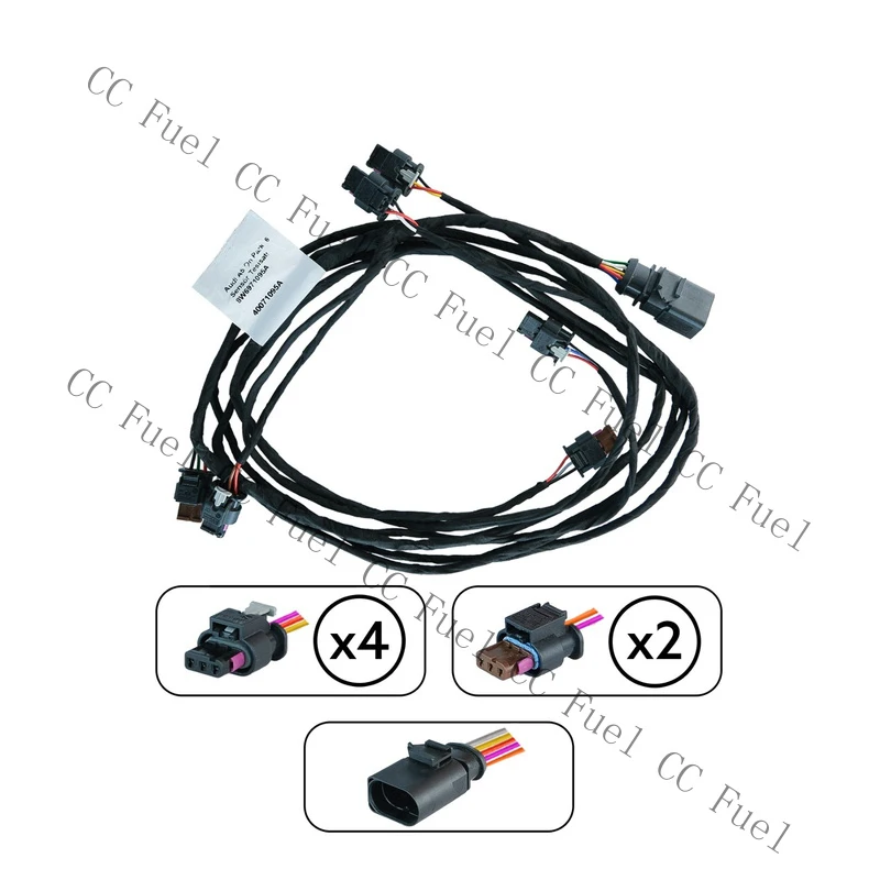 C+ 0EM Sensor Park Assist Cable Repair Kit Front For AUDI A5 S5 8W6971095A