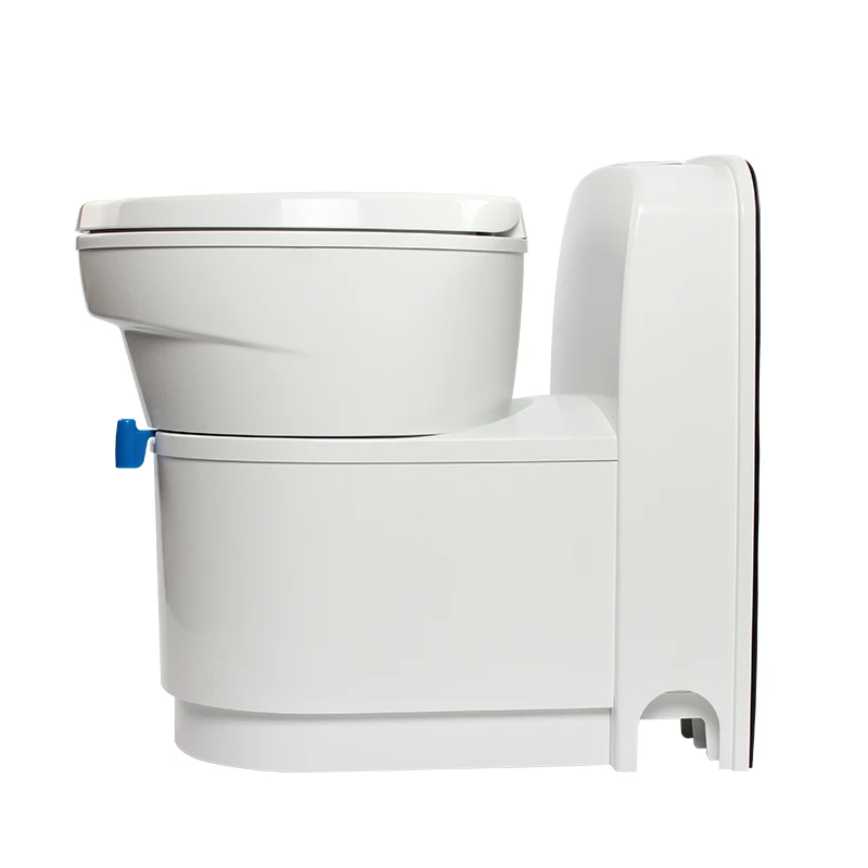 ملحقات RV عالية الجودة، أبيض كهربائي خفيف الوزن PP، صندوق قابل للدوران، مرحاض RV
