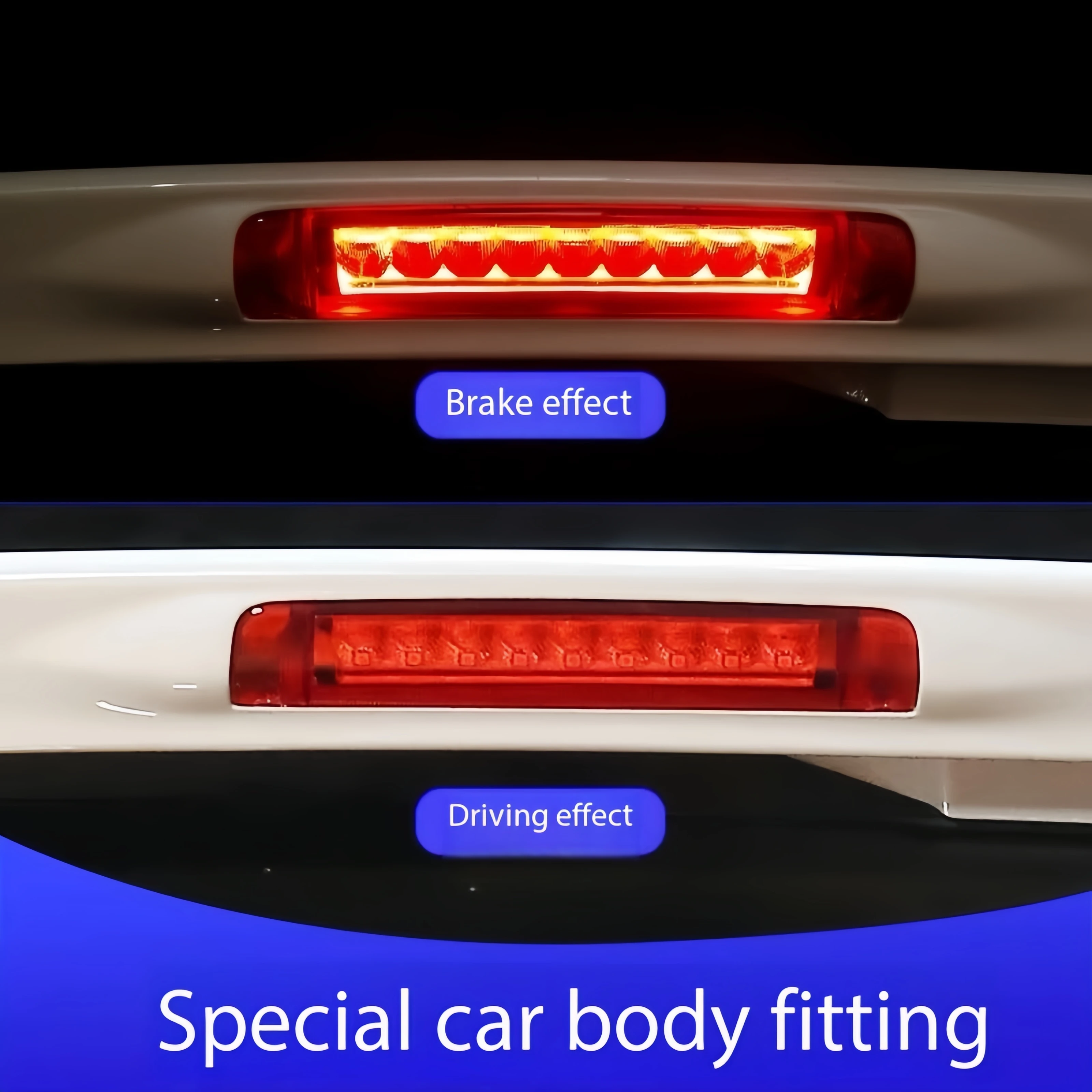 Suitable for Alphard 30 series high mounted brake lights, Vellfire 20 warning anti rear end collision lights