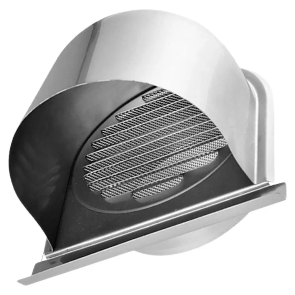 Stainless Steel Outdoor U-Shaped Ventilation Grille Range Hood Vent Cover Cooker Hood Exhaust Ventilation Grill