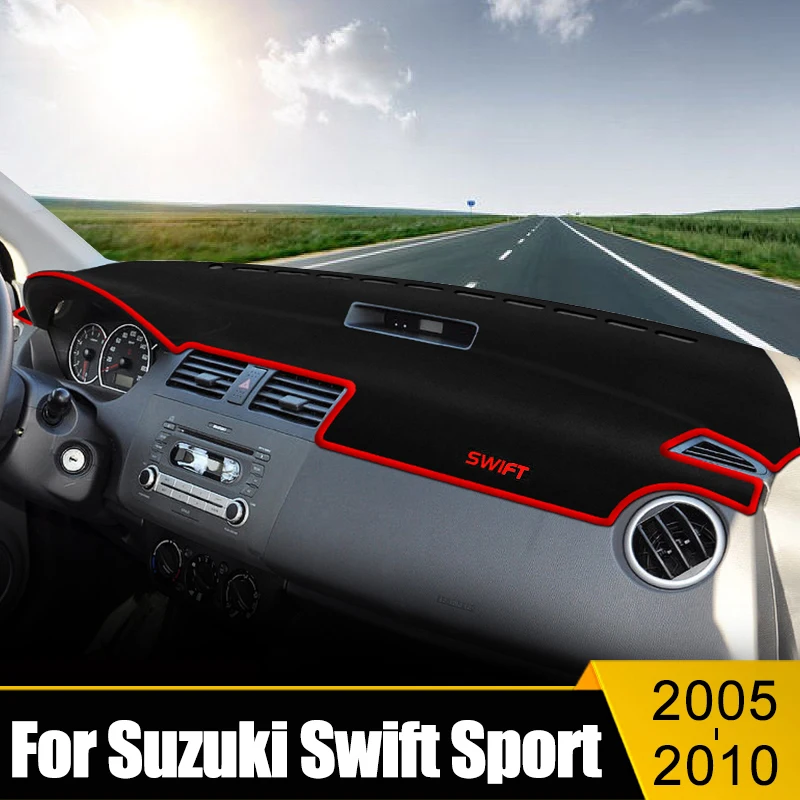 

Car Accessories For Suzuki Swift Sport 2005 2006 2007 2008 2009 2010 Dashboard Cover Avoid Light Pad Sun Shade Mat Anti-UV Carpe