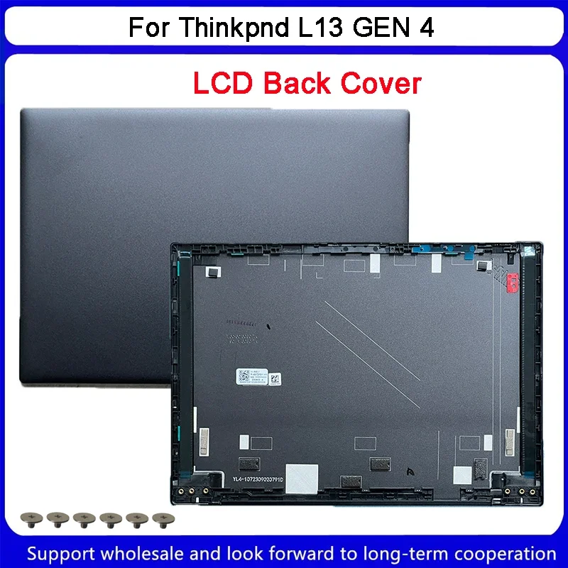 Neu für lenovo thinkpnd l13 gen 4 lcd rückseitige abdeckung schwarz/silber