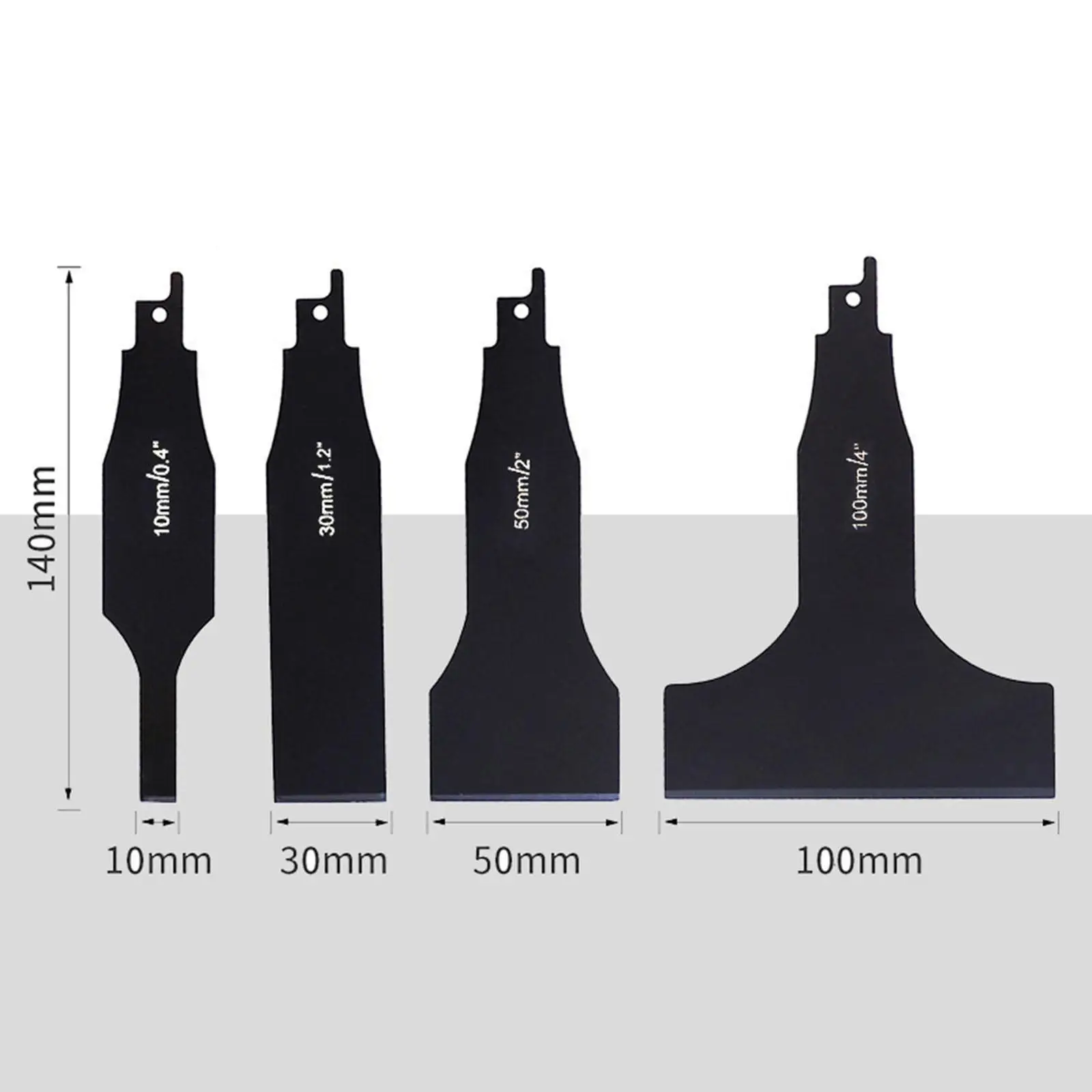 Grattoir de scie alternative multifonctionnel robuste, lame en métal, outils remodelés, livres de carreaux, accessoire de rêve, 4x