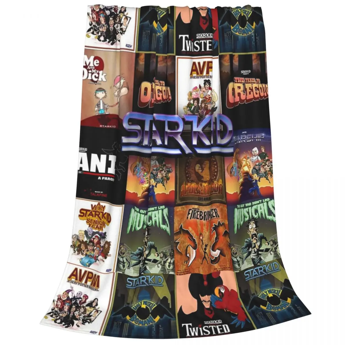 Starkid Musicals Blanket Flannel Warm Sofa Throw Blankets For Couch Bedding Travel Throws Bedspread Quilt