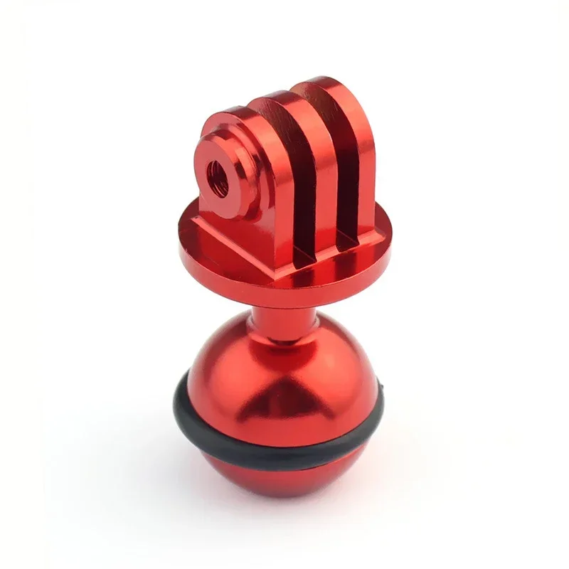 Aluminum Ball Head Base Mount Adapter Diving Rotary Base For GoPro Hero 8 7 6 5 Sjcam Dji Osmo Action Camera Accessories