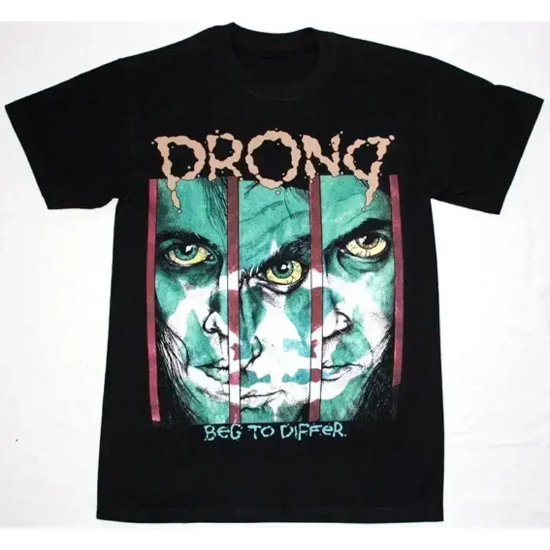 PRONG BEG TO DIFFER Heavy Cotton Black All Size T Shirt PP206