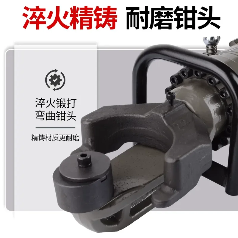 for Portable Electric Steel Bar Bending Machine Small Rebar Straightener Hydraulic Bender