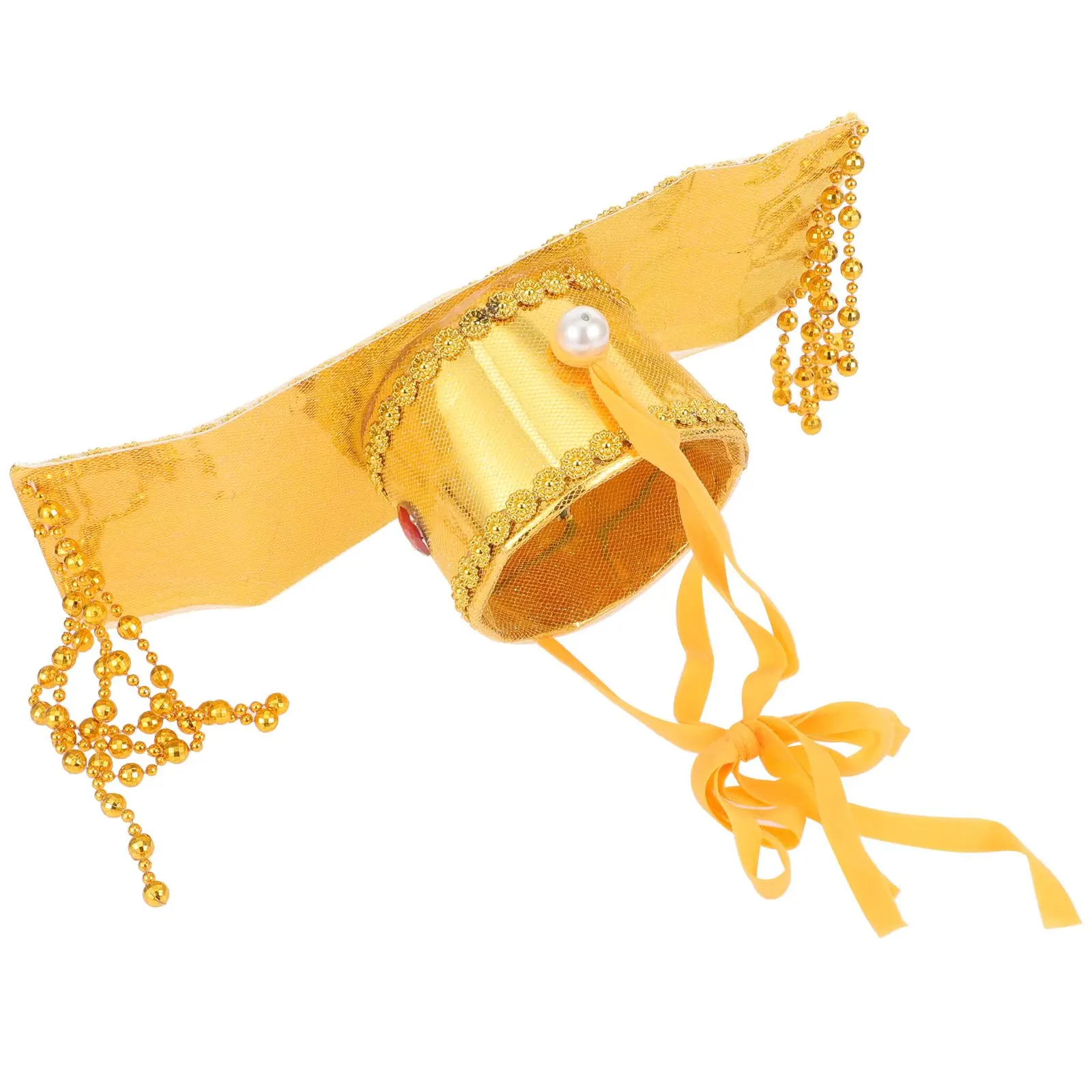 

Hat Adult Size Chinese King Crown Cosplay Costume Accessory Party Hat Prop Retro Headwear Traditional Festive