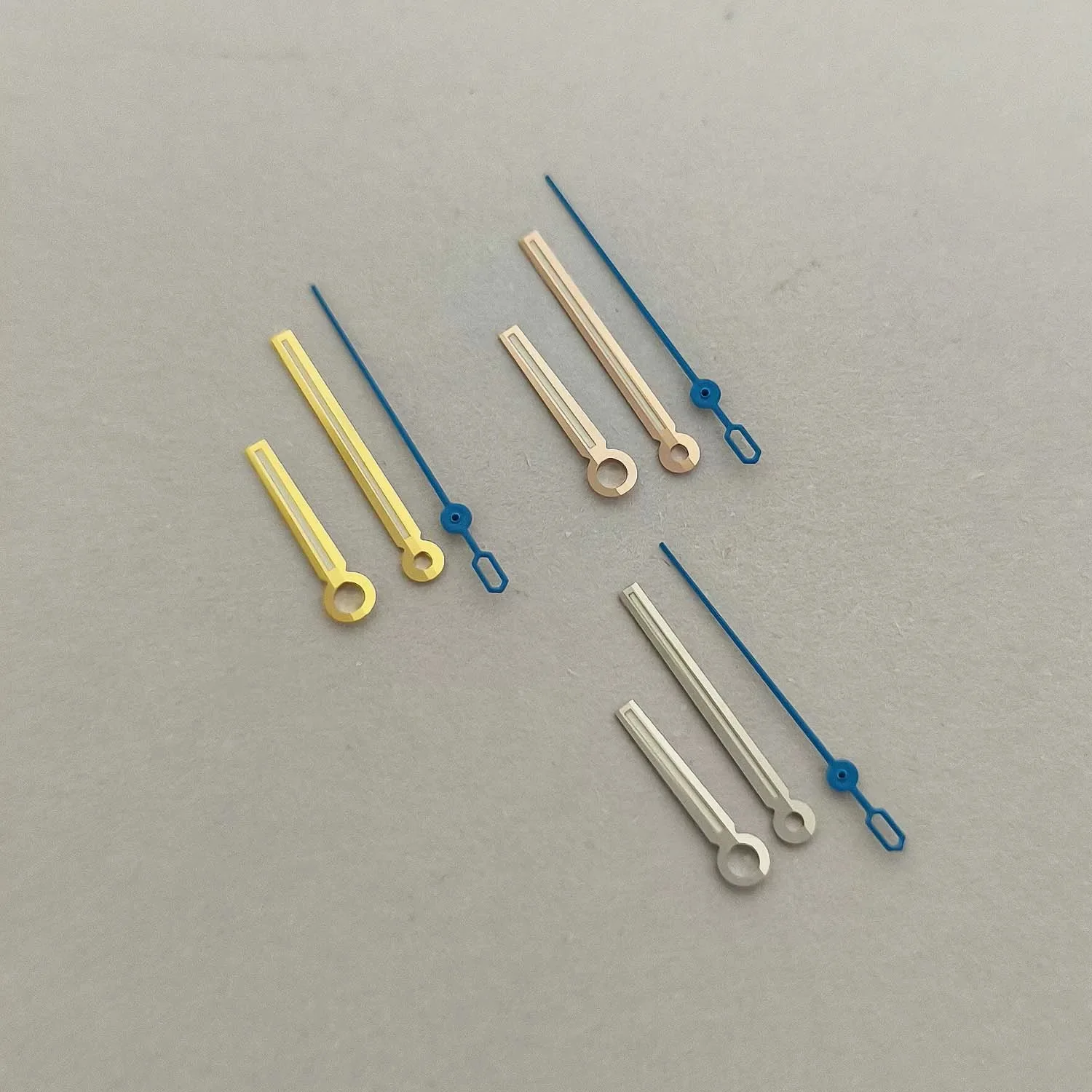 Зеленый ночник, аксессуары для стрелок, три иглы, подходят для сборки, детали механизма часов NH35/36/4R/7S