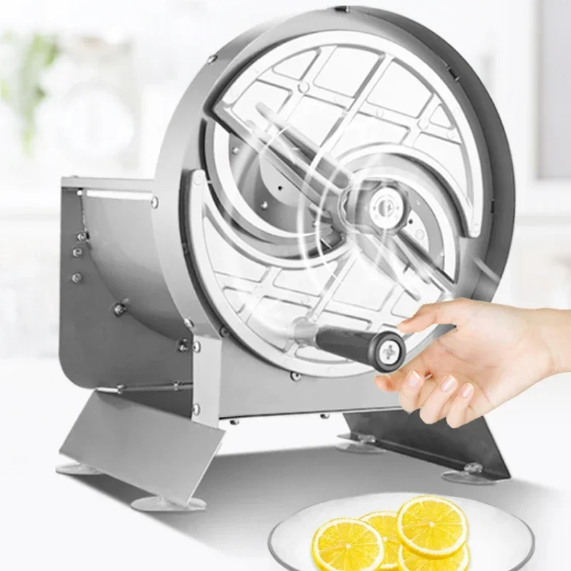 Slicer Small Manual Multifunctional Slicer Cut Lemon Slices Lotus Root Slices Fruit and Vegetable Milk Tea Store Fruit