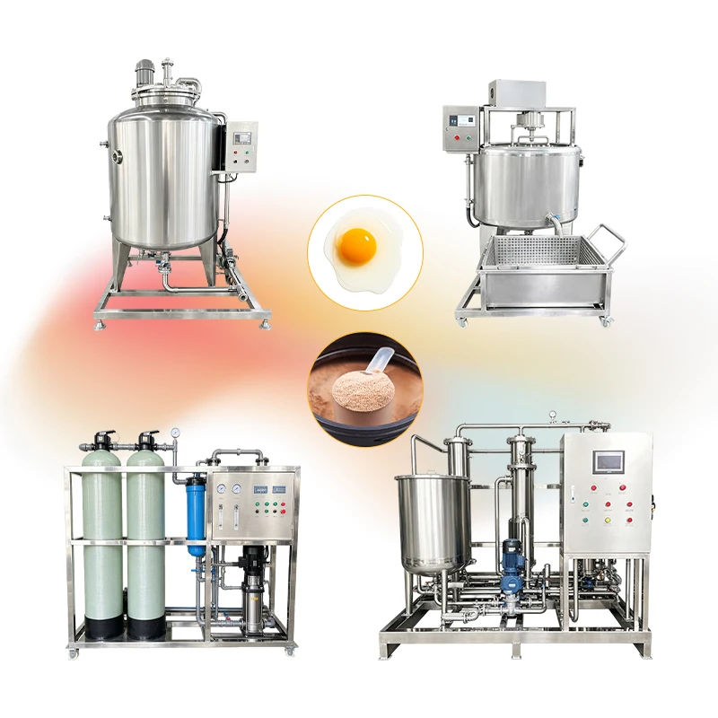 Large Capacity Fully Automatic Egg Powder Production Line Egg Liquid Pasteurization Spray Dryer Machine Customized