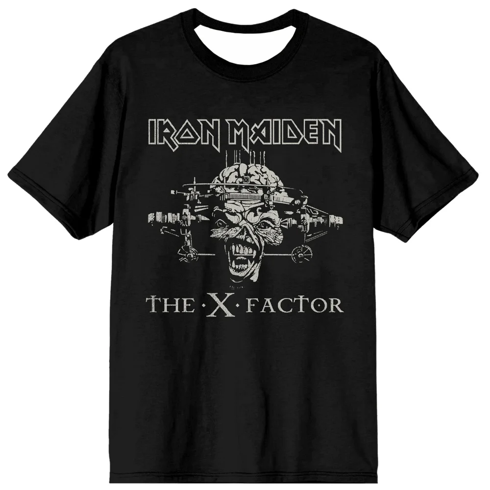

Новая мужская и женская футболка с графическим принтом Iron Girl Rock Band, свободная, удобная и дышащая футболка, одежда
