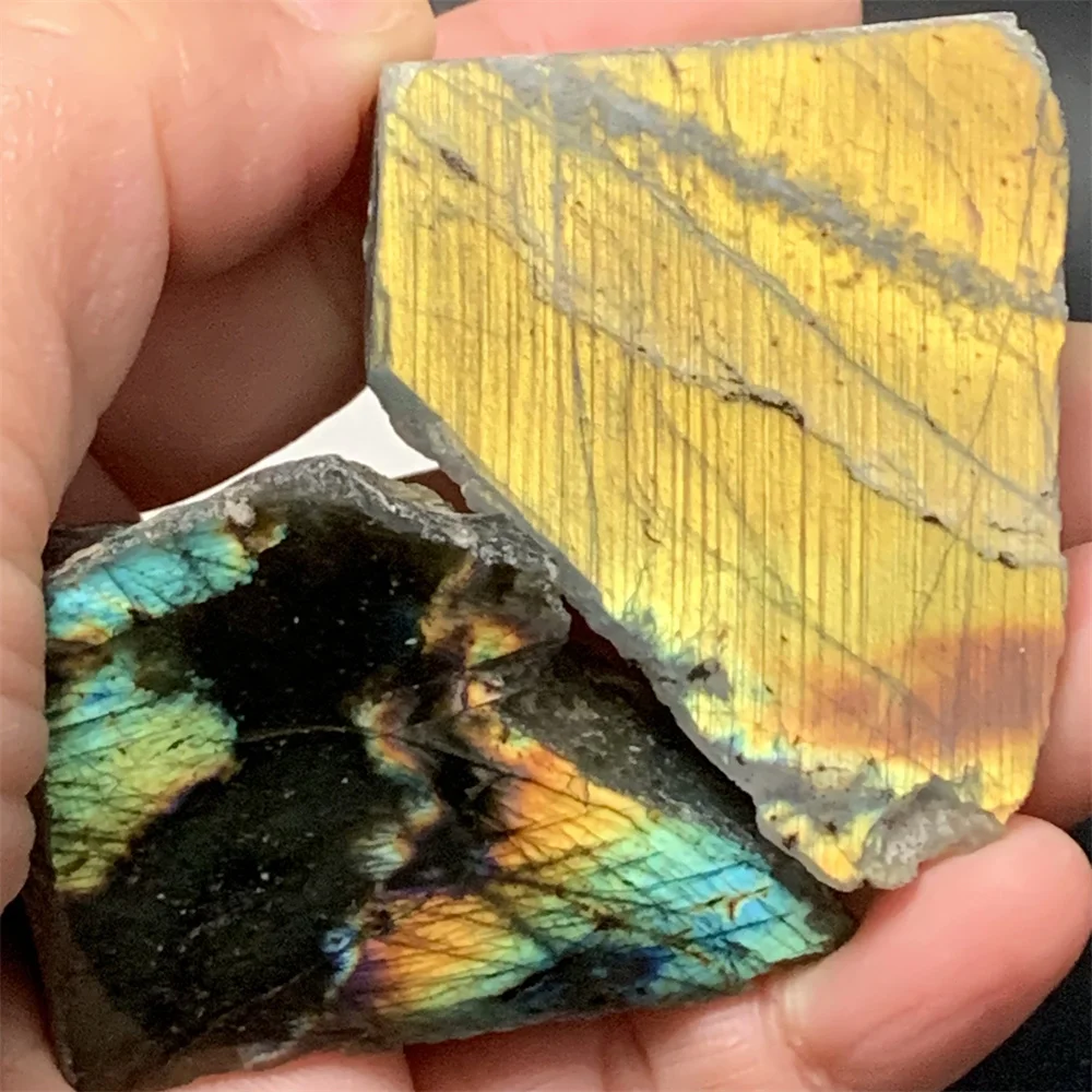 

2 шт. натуральных желто-светлых лабрадоритовых украшений: срезы необработанного лабрадорита, образцы, бусины, подвески (фиолетовые, синие, серебристые, зеленые, светло-лабрадоритовые)