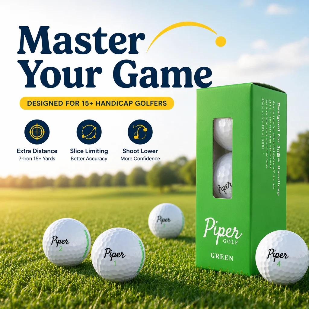 

12Pcs Golf Balls - Professional Grade, Faster Speed, Better Performance, and Longer Distance, Designed for Serious Golfers