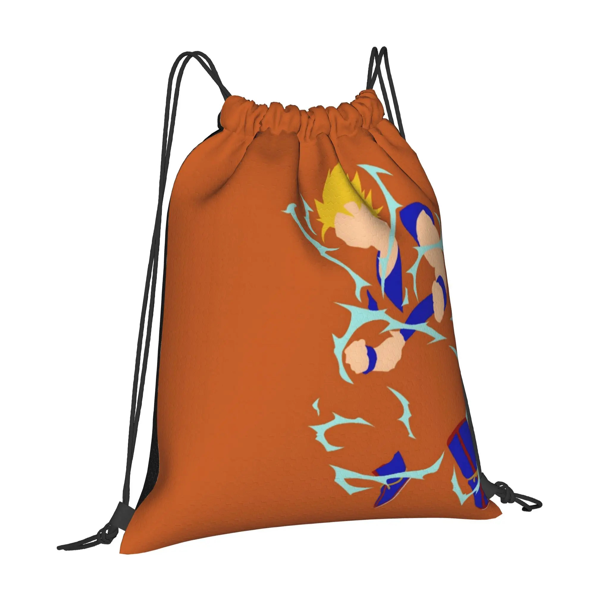 1 pc DRAGON BALL  Print Drawstring Bags Men Women Storage Backpack Teenager Travel Bag