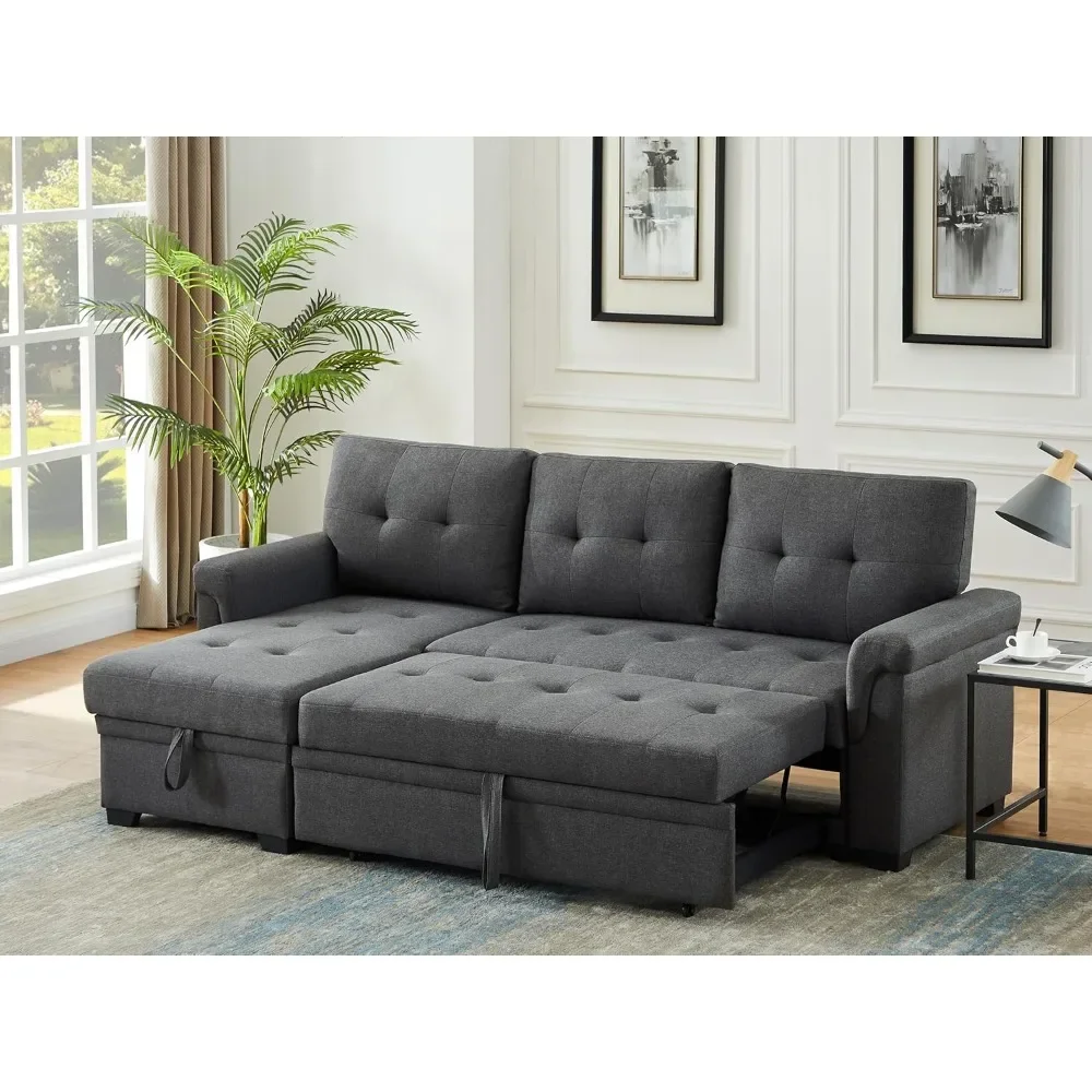 Sofa Bed - Versatile Sleeper Couch & Sofa Bed with Storage - Comfortable Couch with Storage, Small Sleeper Sofa Couch