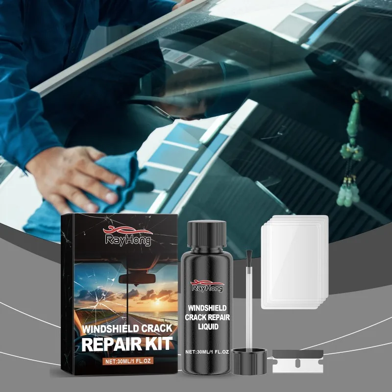 Car Windshield Repair Liquid, Glass Nano Repair Kit for Cracks To Restore Clear Vision