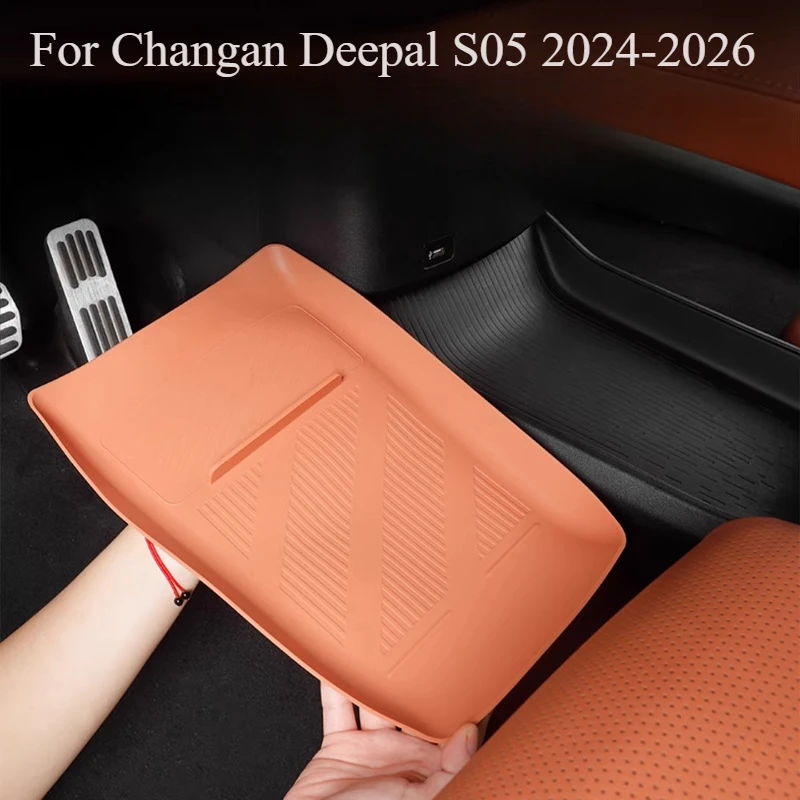 

For Changan Deepal S05 2024-2026 Center Console Storage Tray, Central Control Silicone Mat Organizer Insert