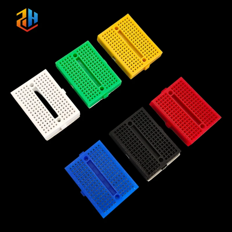 1Pc SYB‑170 Mini Solderless Breadboard 170 Tie Points Prototype Board for Arduino Electronic DIY Testing