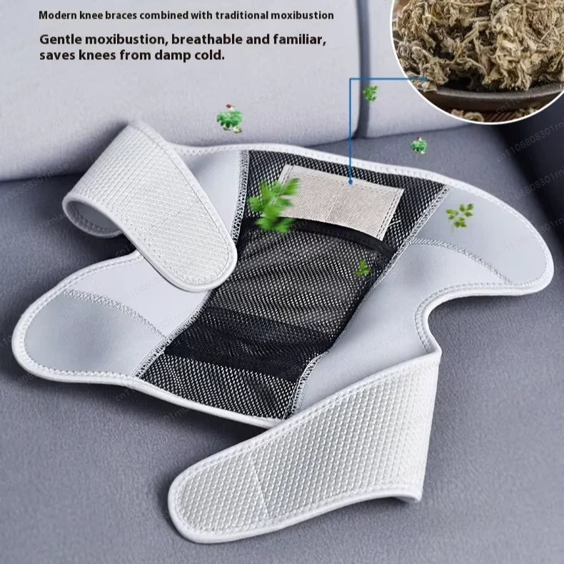 Cordless knee massager with comfortable electric mat Heated massage mat for knee support