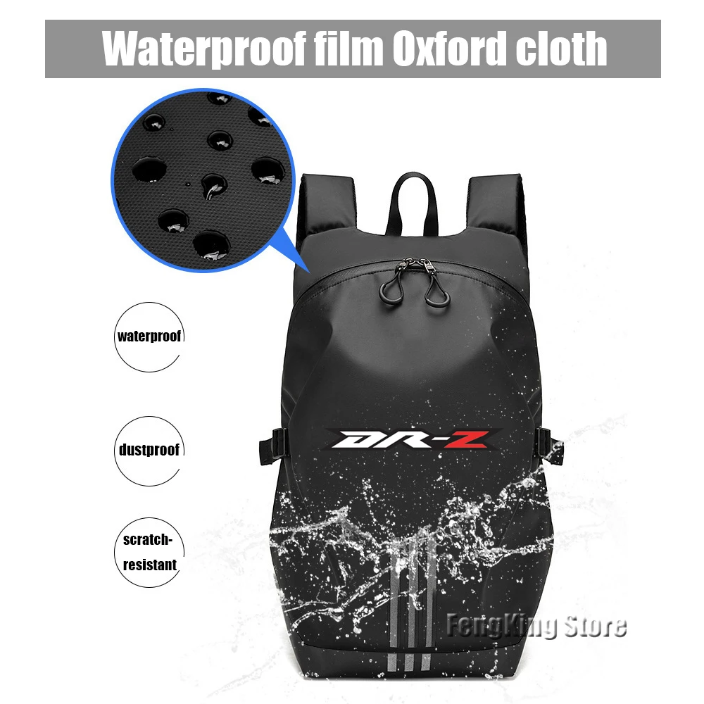 for Drz 400 drz400e DRZ400 Drz400s knight helmet bag motorcycle travel equipment waterproof and large capacity