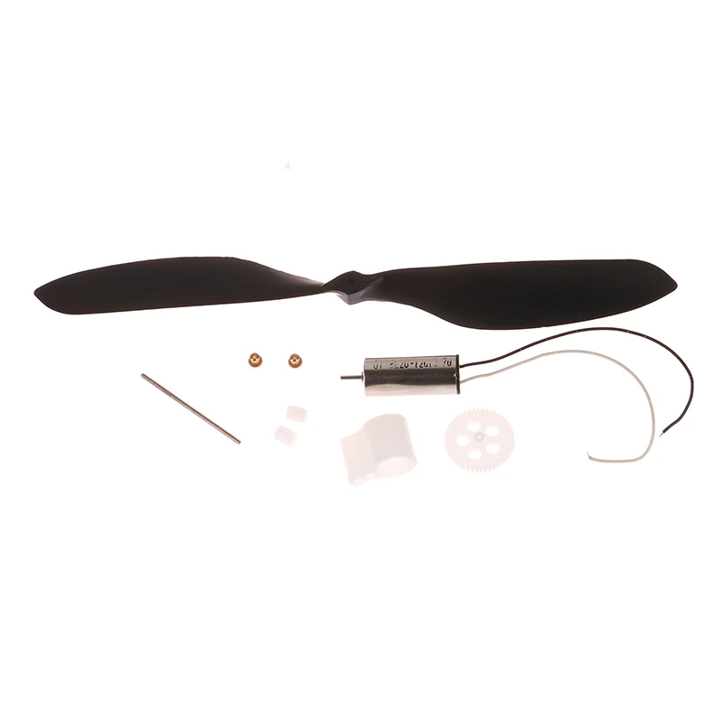 1Set 3.7V Model Airplane Micro 8520 Coreless DC Motor Propeller Gear Reduction Gearbox DIY Helicopter UAV RC Drone