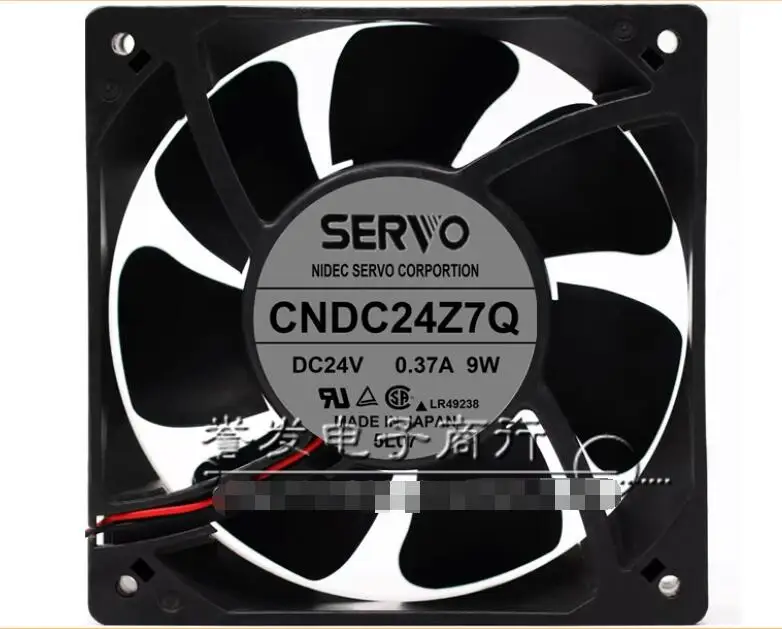

Ltsf For SERVO CNDC24Z7Q DC 24V 0.37A 120x120x38mm 2-Wire Server Cooling Fan 12cm