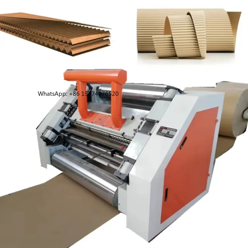 2026 Hot SellingAutomatic single-sided e-flute corrugated cardboard carton product manufacturing machine