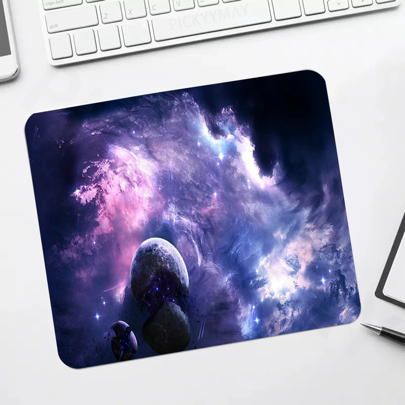 Star Small Mouse Pad Space Computer Mousepads Vast universe Gaming Mousepad Keyboard Mat Gamer Mouse Pads Desk Mats