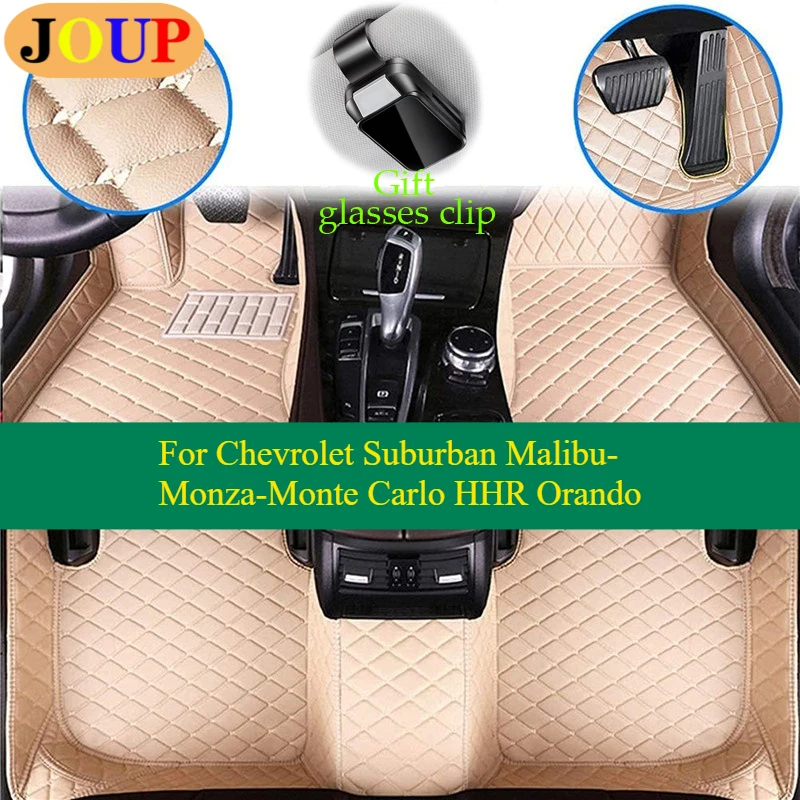 

Fit for Chevrolet Captiva 5seat C100 C140 Malibu-Monza-Monte Suburban Car Floor Mats Carpets Covers Left /Right Hand Drive